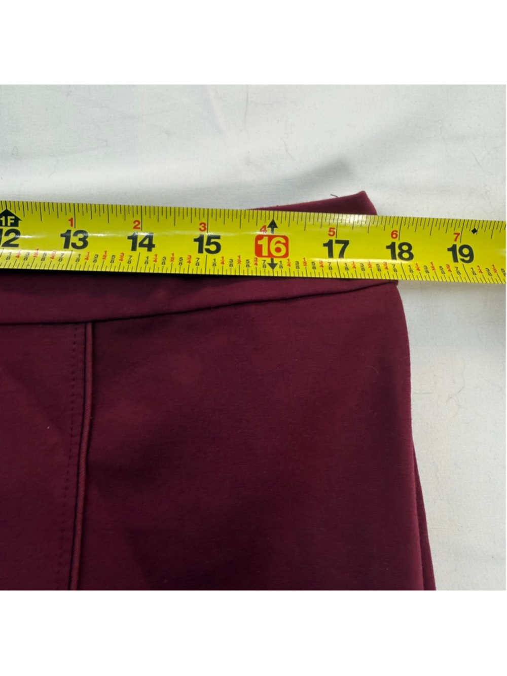 ELOQUII Size 14 Burgundy Skirt Suit Set Blazer Pencil Skirt Career Wear NWT - Picture 7 of 10